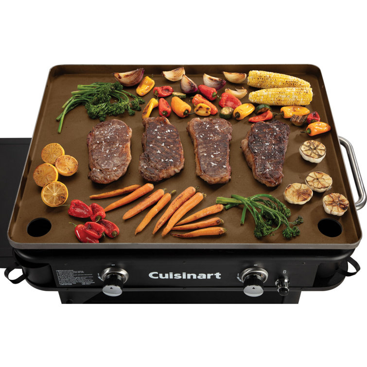 Cuisinart 2 Burner Flat Top Propane Gas Grill Reviews Perigold